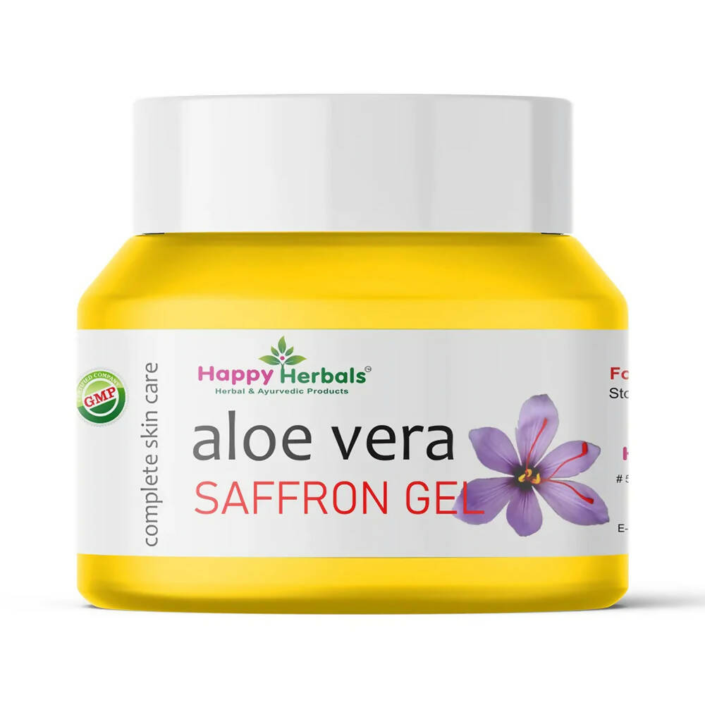 Happy Herbals Aloe Vera Saffron Gel - Mytrendzcart