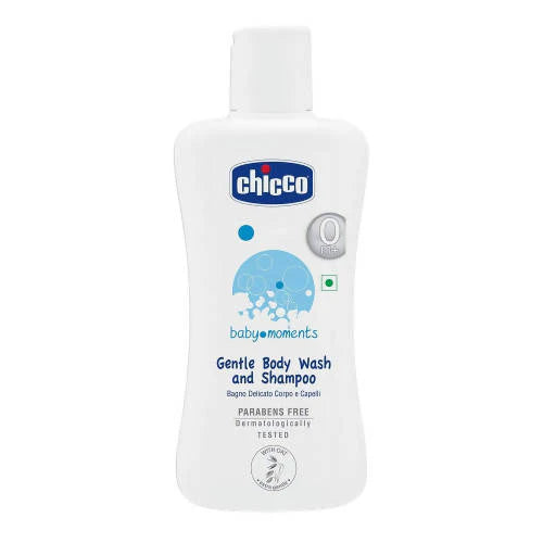 Chicco Baby Moments Gentle Body Wash And Shampoo -100 ml Mytrendzcart