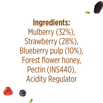 Eatopia Mixed Berry Honey Jam -240 gm Mytrendzcart