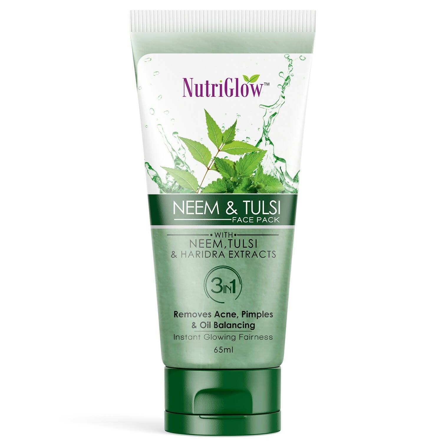 NutriGlow Neem & Tulsi Face Pack - Mytrendzcart