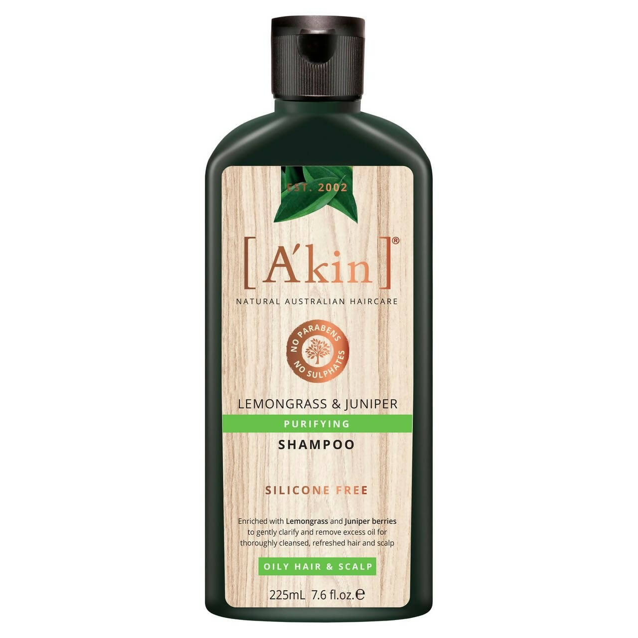 Akin Natural Purifying Lemongrass & Juniper Shampoo - Mytrendzcart