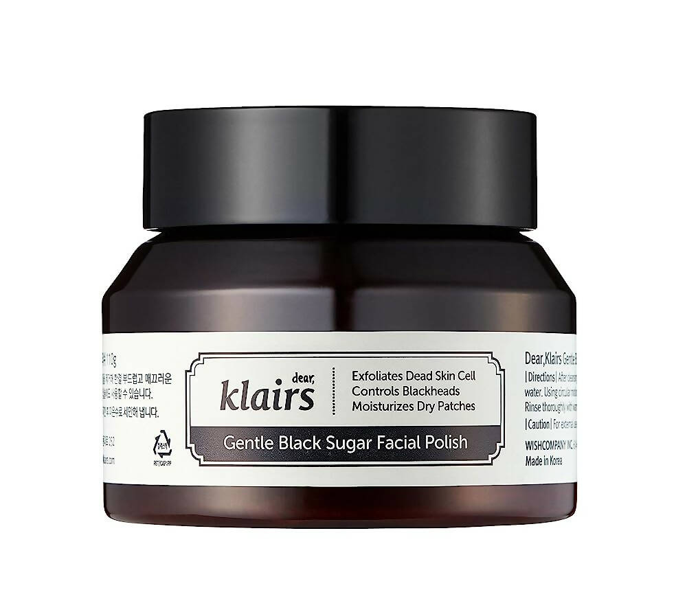 Dear Klairs Gentle Black Sugar Facial Polish - Mytrendzcart