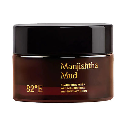 82°E By Deepika Padukone Manjishtha Mud Clarifying Mask, Cleans Pores, Removes Excess Oil -50 ml - Mytrendzcart