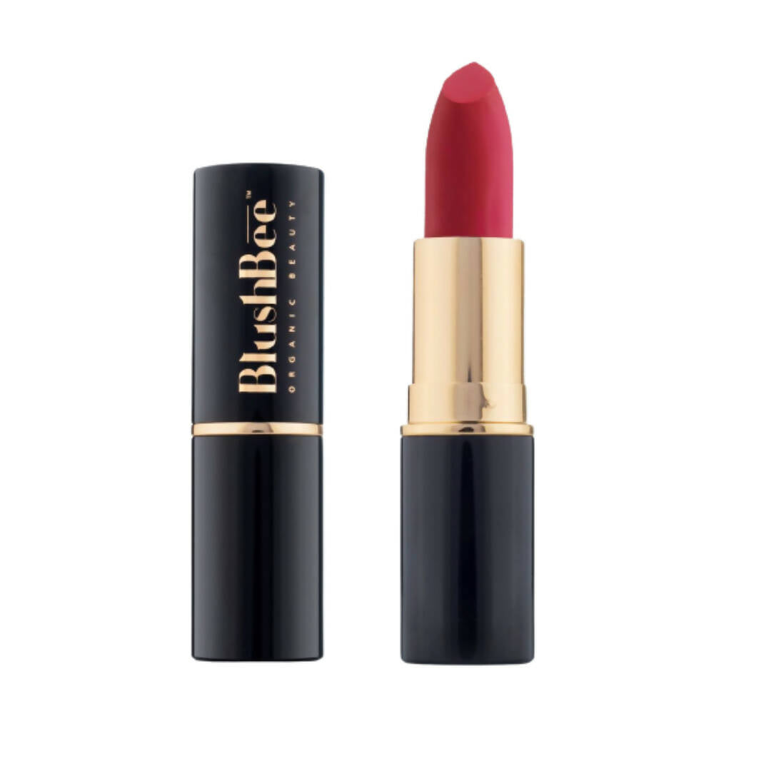 BlushBee Organic Beauty Lip Nourishing Lipstick - Flamengo Red - Mytrendzcart