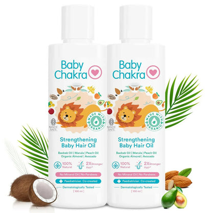 BabyChakra Strengthening Baby Hair Oil -30 ml - Pack of 1 Mytrendzcart