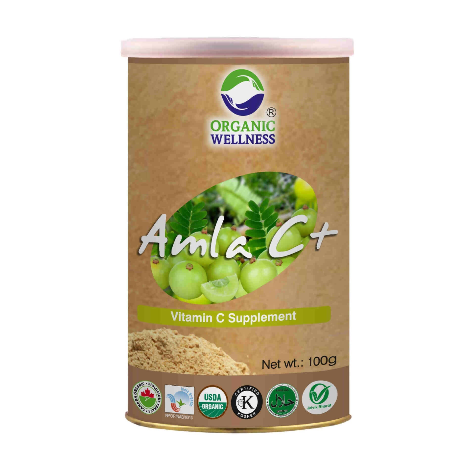 Organic Wellness Amla C+ Powder - Mytrendzcart