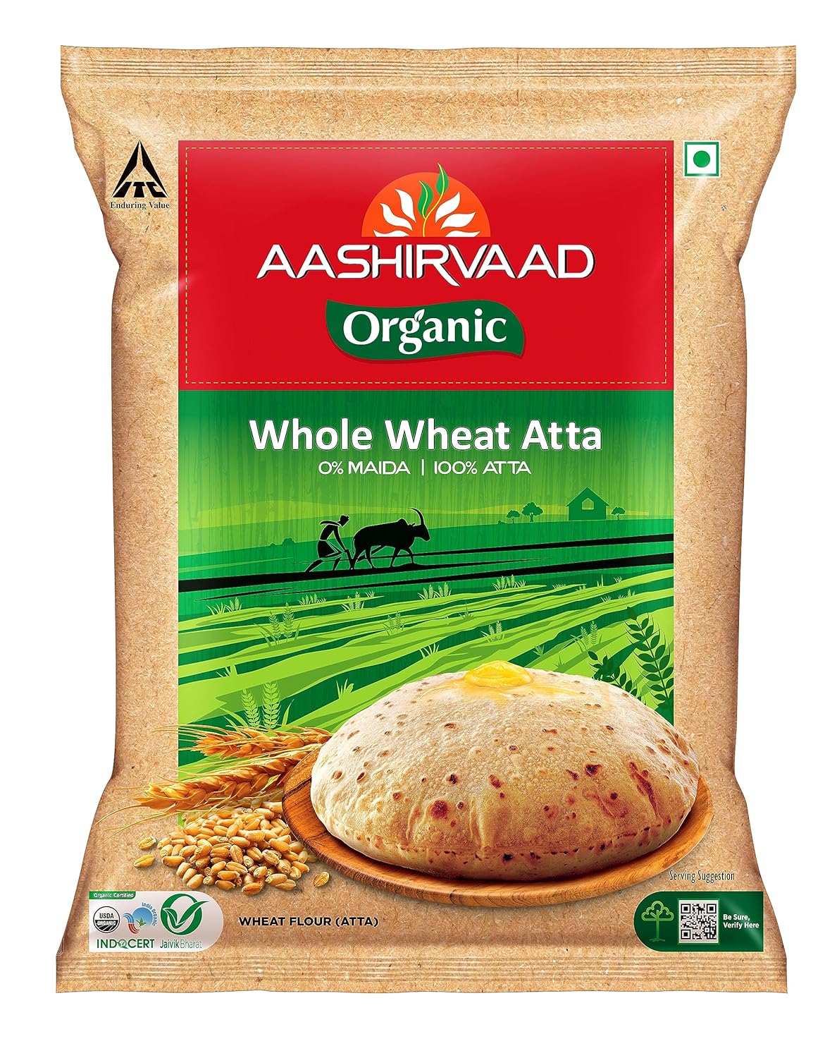 Aashirvaad Nature's Super Foods Organic Atta - Mytrendzcart