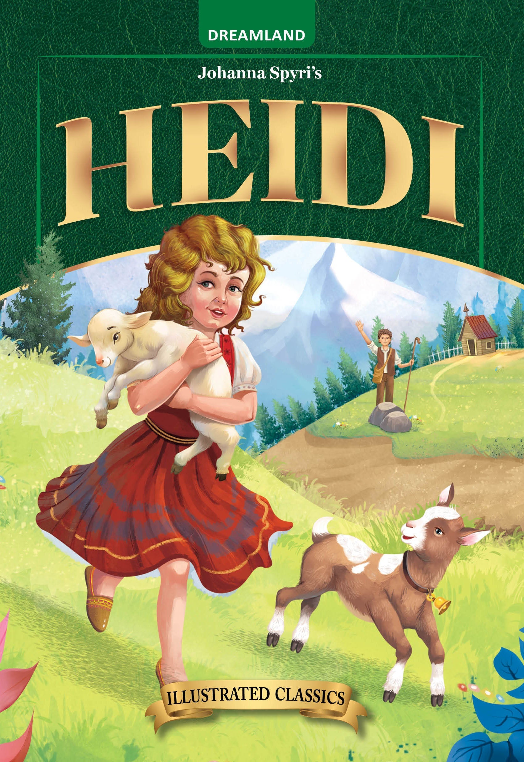 Dreamland Publications Heidi- Illustrated Abridged Classics for Children with Practice Questions : Children Classic Fiction Book - Mytrendzcart