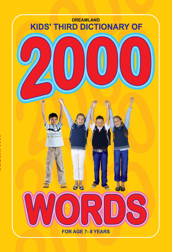 Dreamland Publications Kids Third Dictionary of 2000 words : Children Early Learning Book - Mytrendzcart