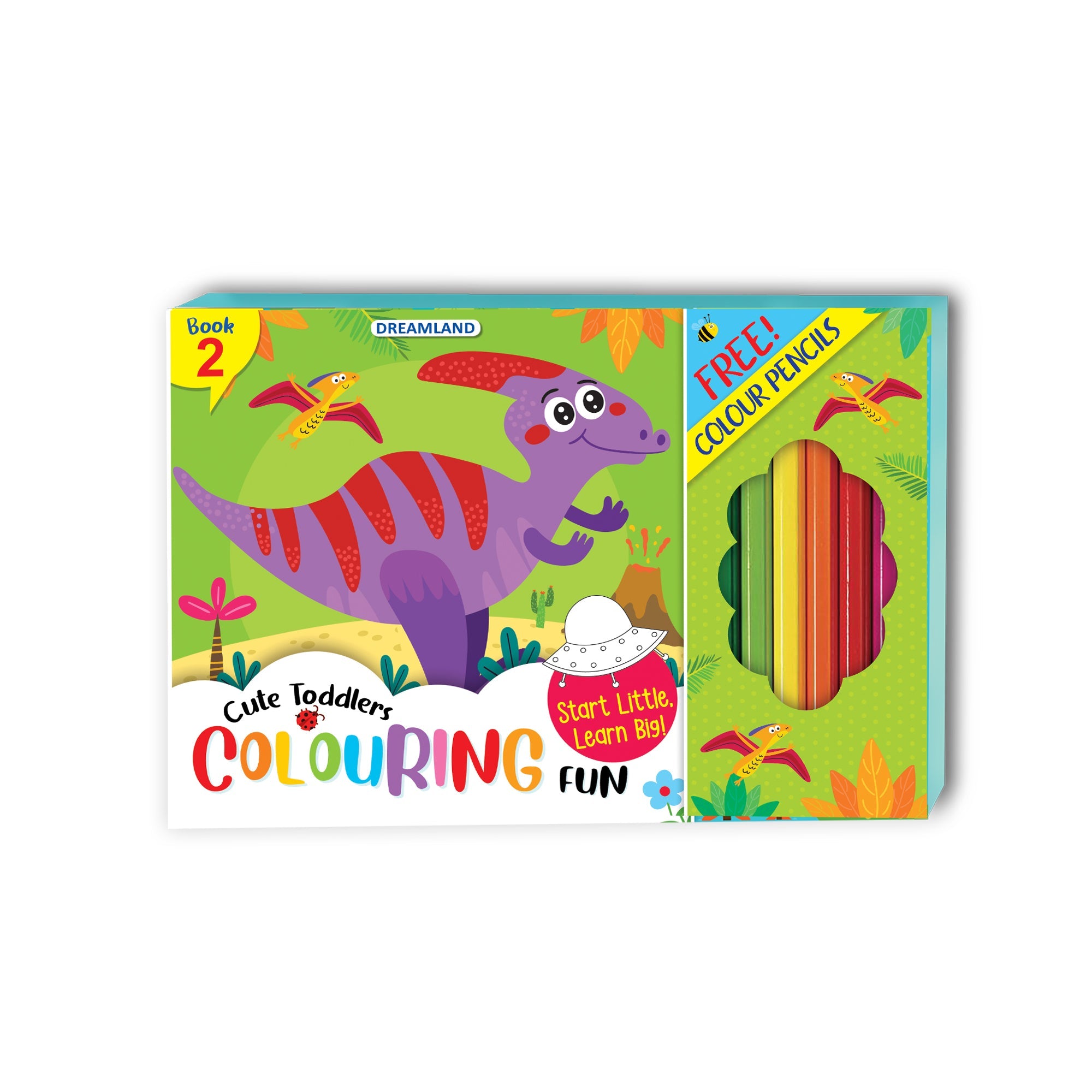 Dreamland Publications Cute Toddlers Colouring Fun Book 2 for Kids - Mytrendzcart