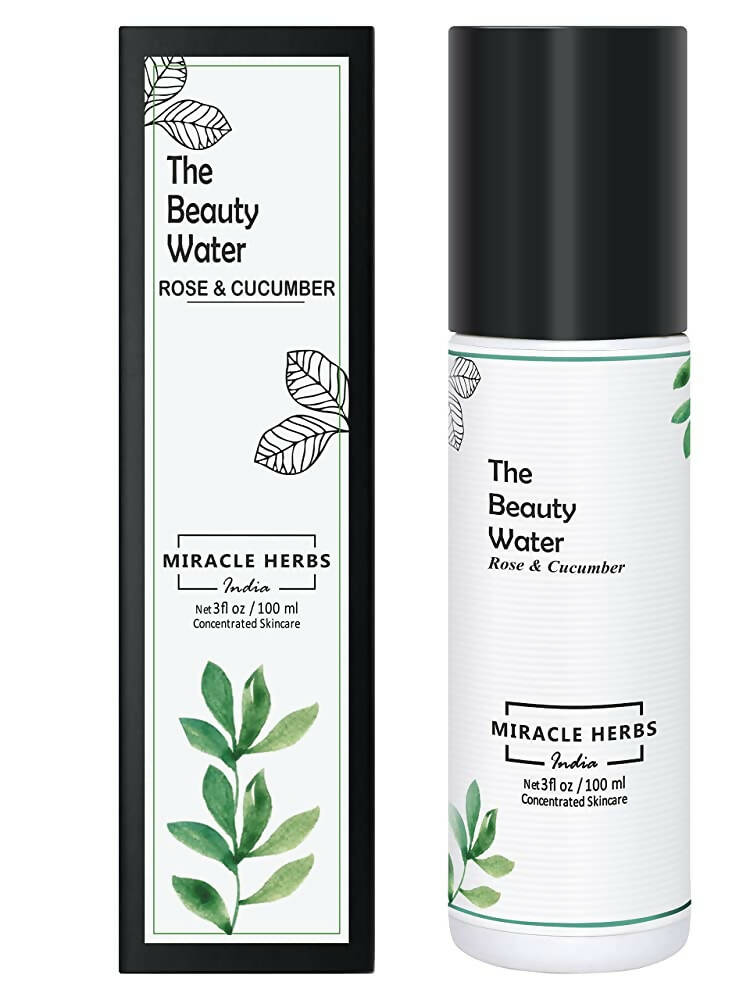 Miracle Herbs the Beauty Water Rose & Cucumber -White - Mytrendzcart