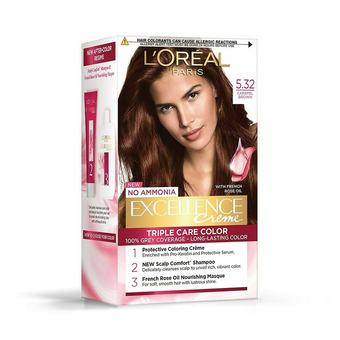 L'Oreal Paris Hair Colour - 5.32 Caramel Brown - Mytrendzcart