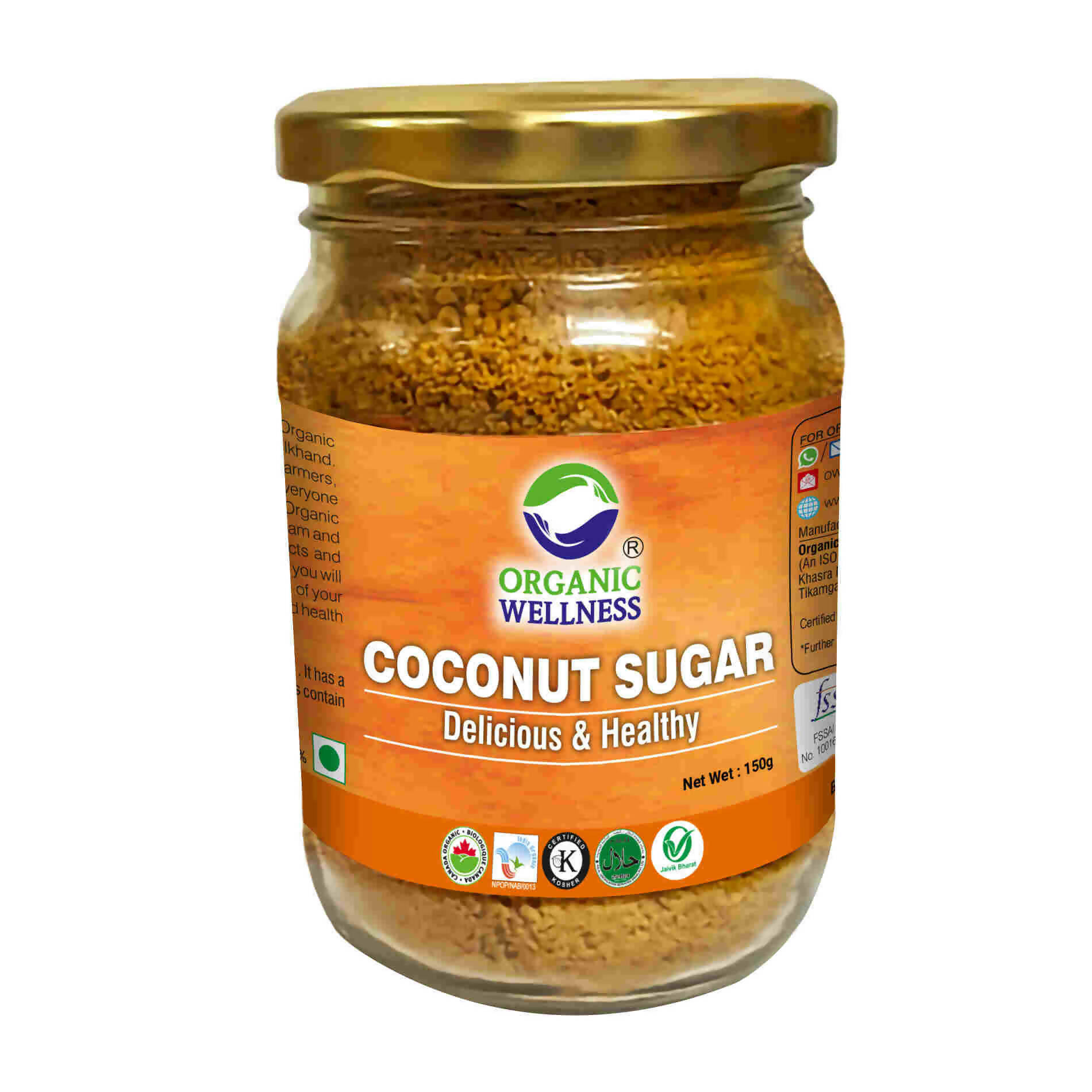 Organic Wellness Coconut Sugar - Mytrendzcart