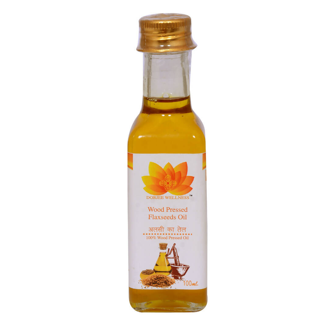 Dorjee Wellness Wood Pressed Flaxseed Oil - Mytrendzcart