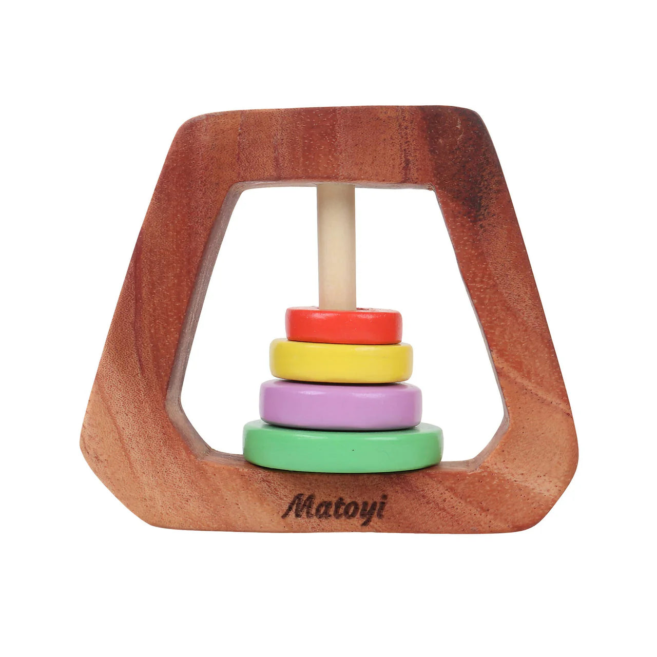 Matoyi 3 Rattle & 3 Teether & Trapezium & Fish For Kids -Combo Mytrendzcart