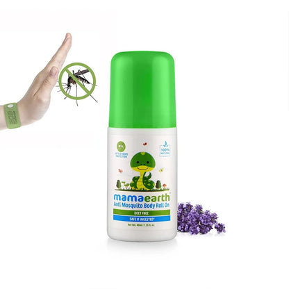 Mamaearth Natural Anti Mosquito Body Roll On For Kids Mytrendzcart