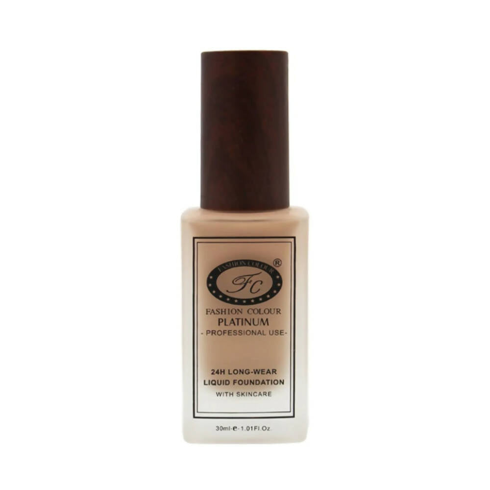 Fashion Colour 24HR Long Wear Liquid Foundation-Nude (Fair Skin Tone) - Mytrendzcart