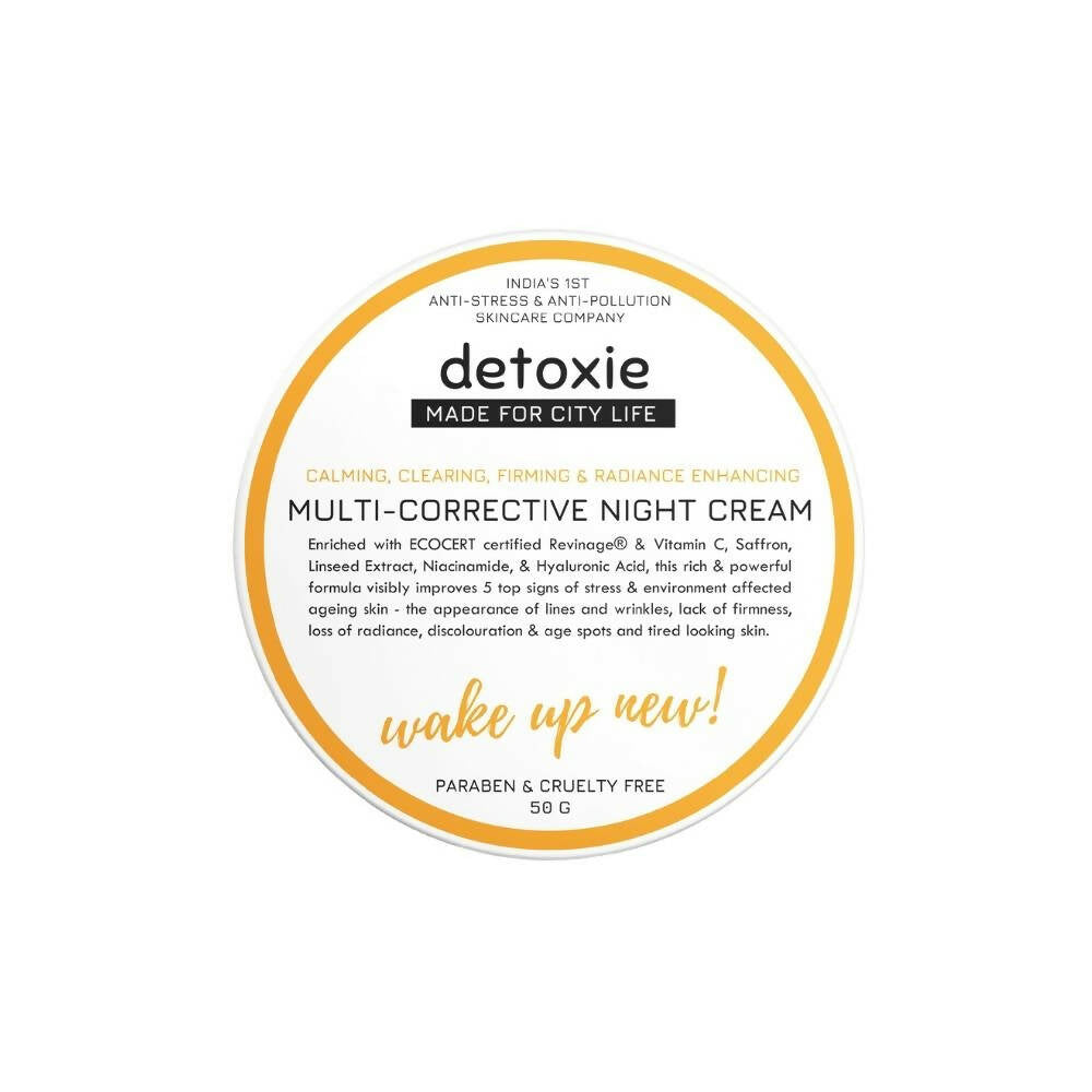 Detoxie Multi-Corrective Night Cream - Mytrendzcart