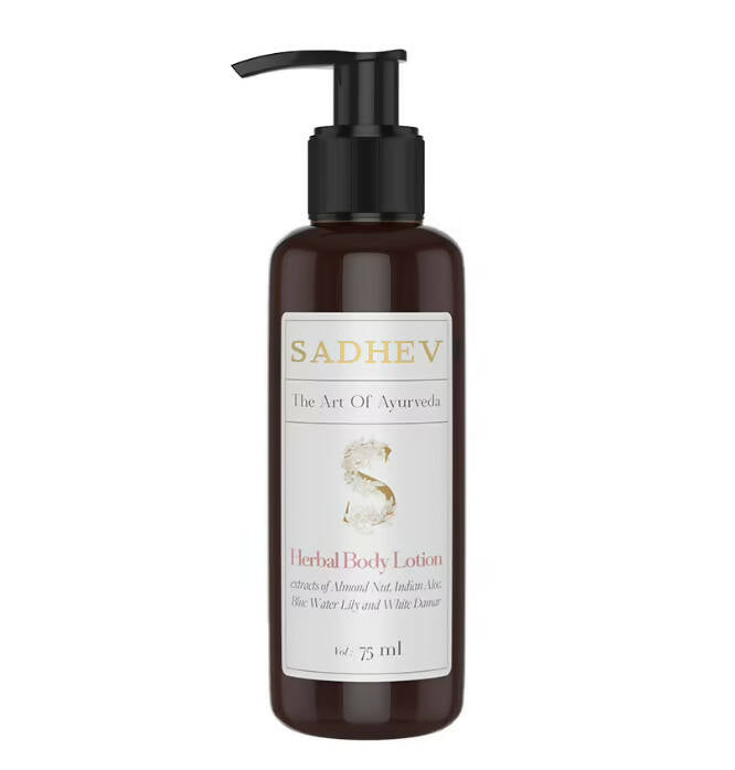 Sadhev Herbal Body Lotion - Almond & Aloe - Mytrendzcart