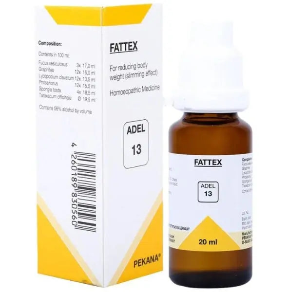 Adel Homeopathy 13 Fattex Drop -20 ml - Mytrendzcart