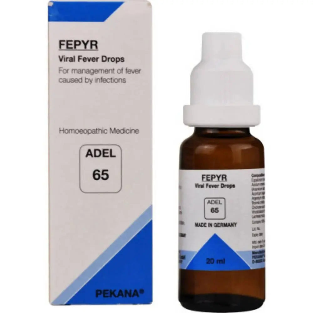 Adel Homeopathy 65 Fepyr Drops -20 ml - Mytrendzcart