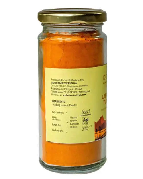 Adrish Lakadong Turmeric Powder -100 gm - Mytrendzcart