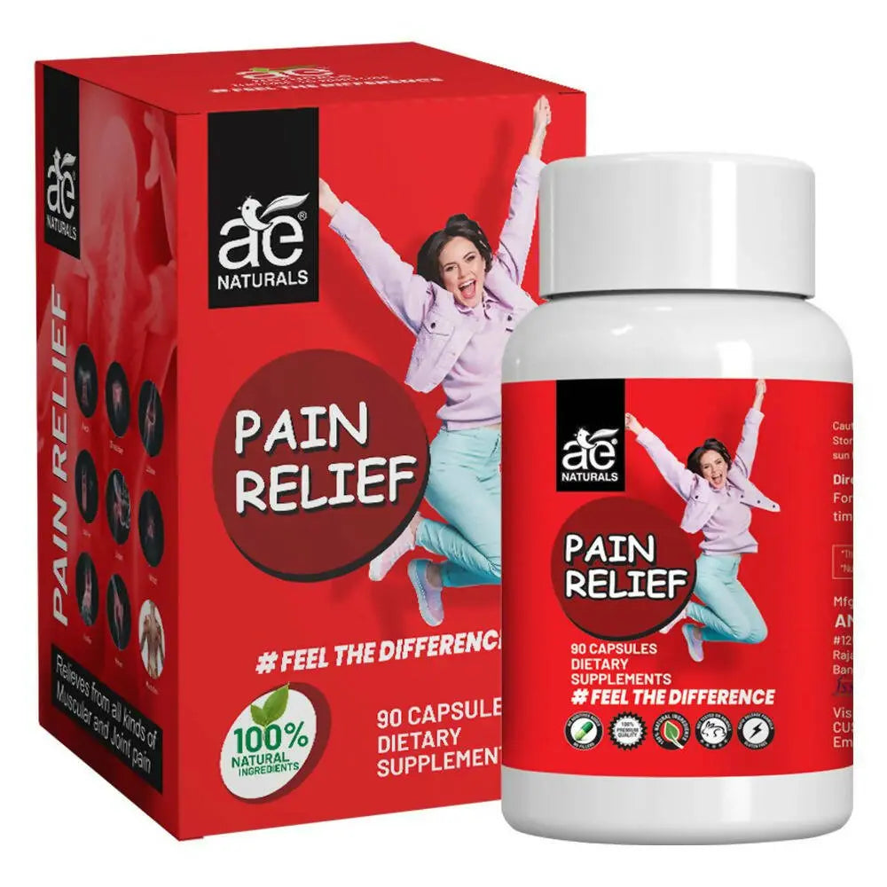 Ae Naturals Pain Relief Capsules - Mytrendzcart