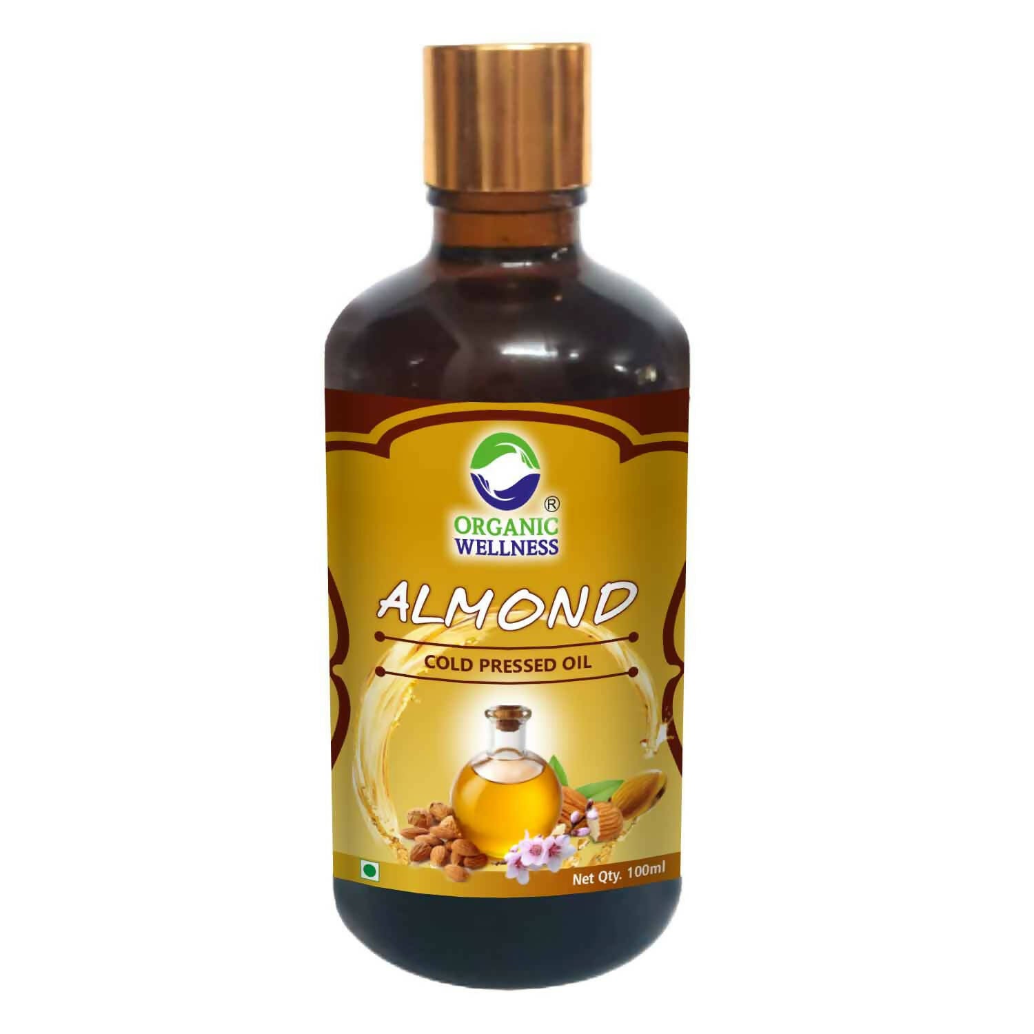 Organic Wellness Almond Cold Pressed Oil - Mytrendzcart