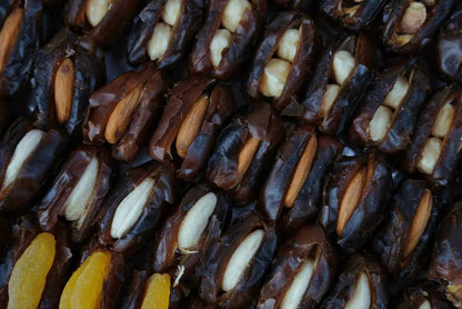 Ajfan Filled Dates Assorted Stuffed Dates Natural Khajoor -380 gm - Mytrendzcart