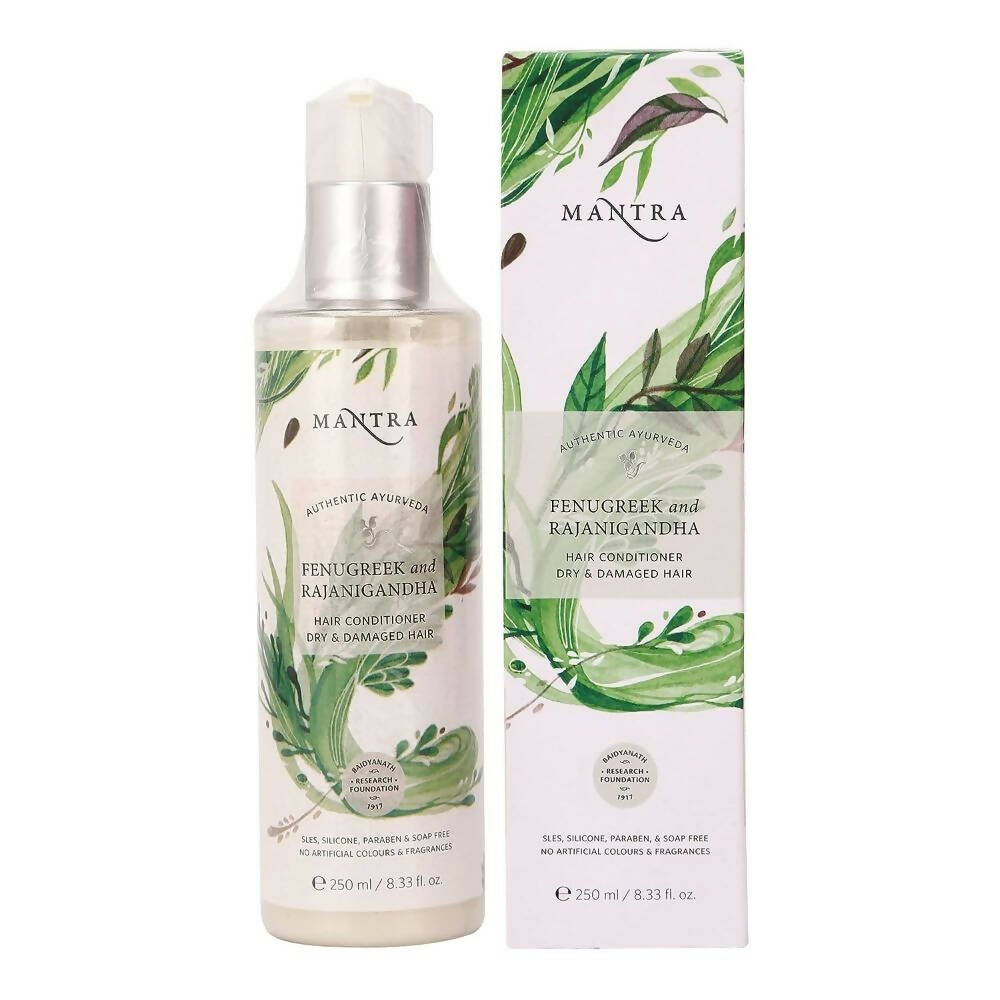 Mantra Herbal Fenugreek and Rajanigandha Hair Conditioner For Dry & Damaged Hair - Mytrendzcart