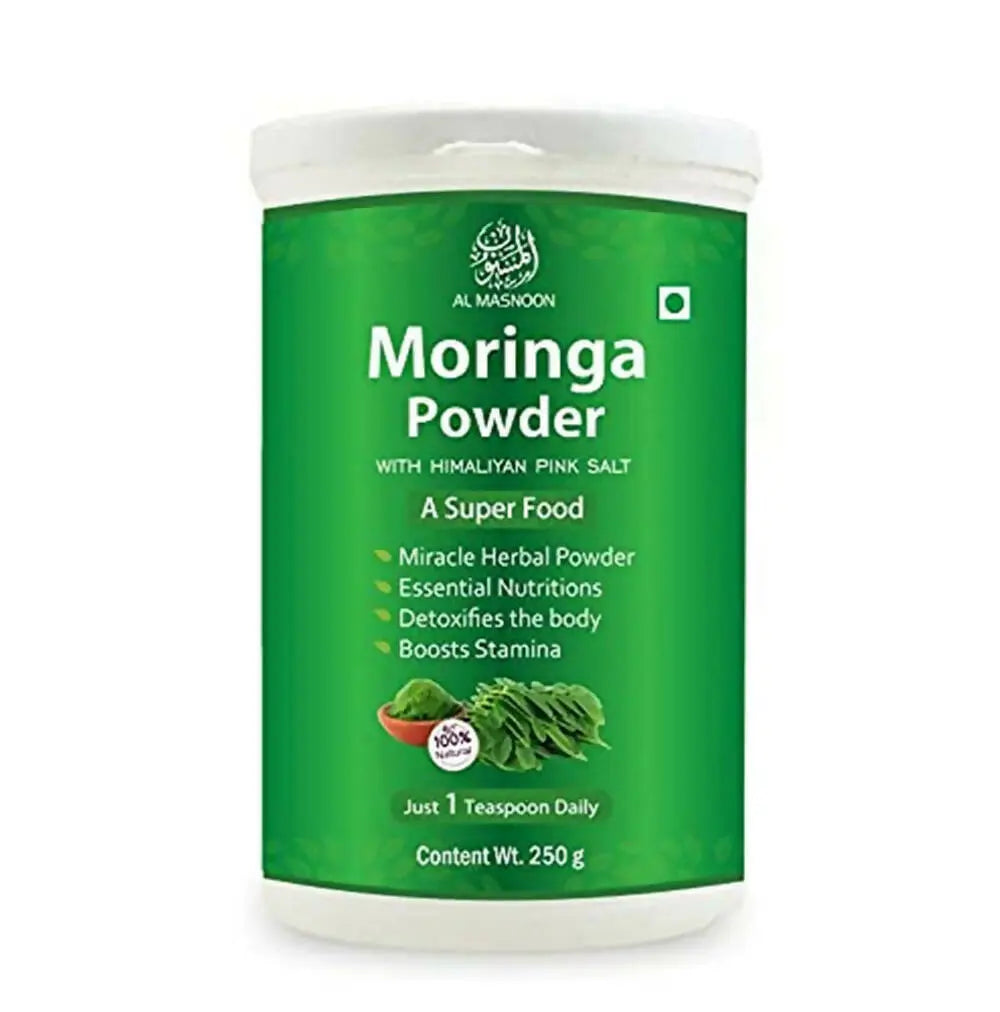 Al Masnoon Moringa Powder With Himalayan Pink Salt - Mytrendzcart