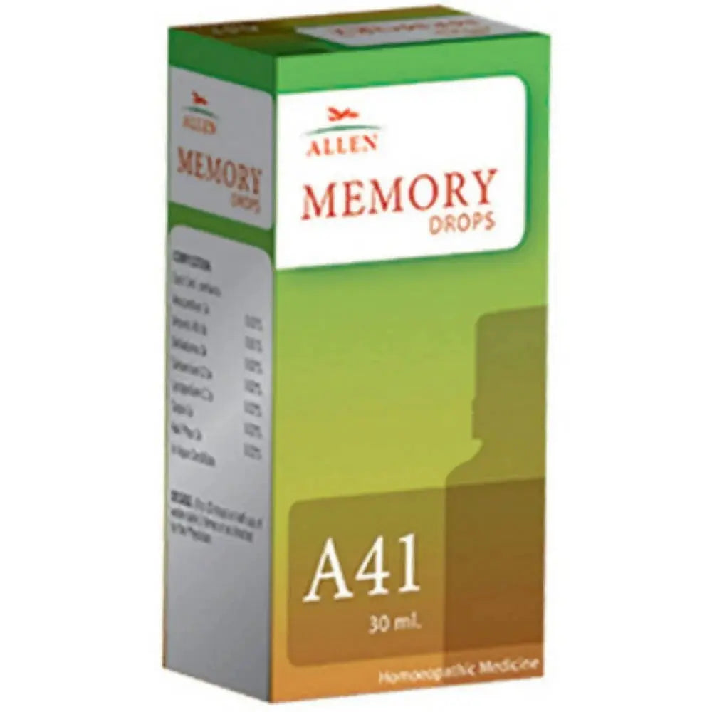 Allen Homeopathy A41 Memory Drops -30 ml - Mytrendzcart