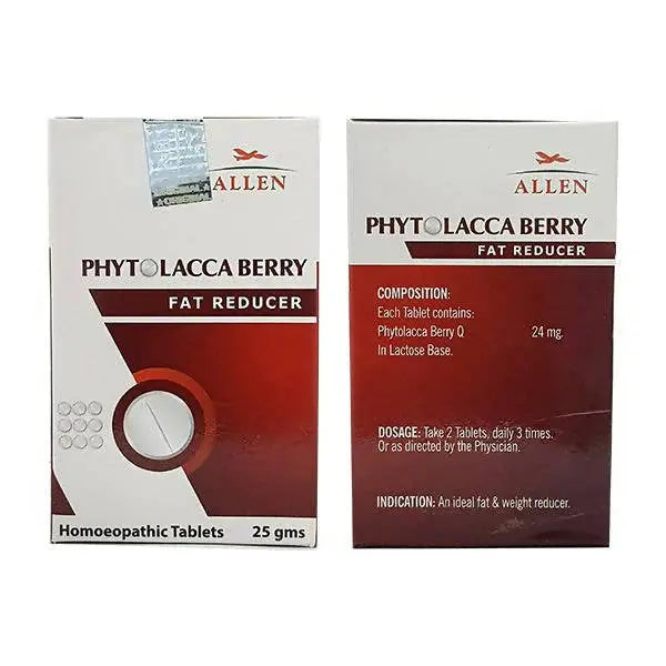 Allen Homeopathy Phytolacca Berry Tablets -25 gm - Mytrendzcart