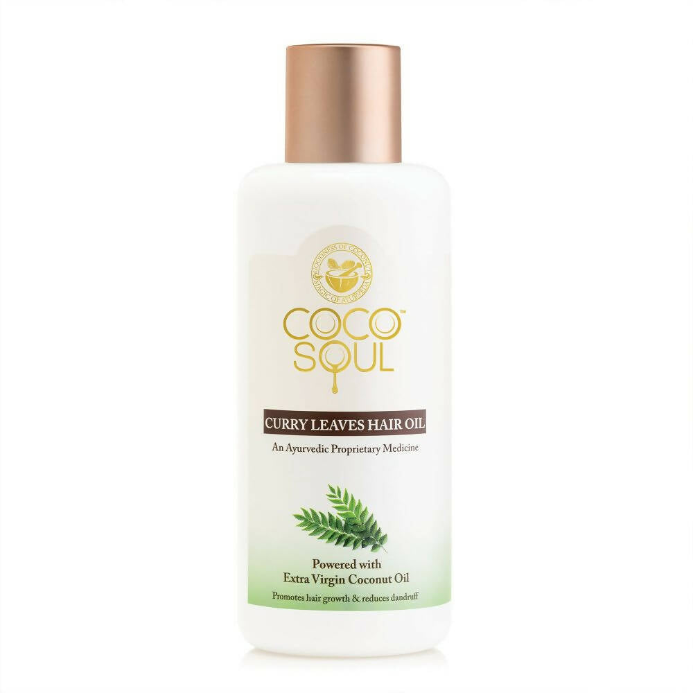 Coco Soul Curry Leaves Hair Oil - Mytrendzcart