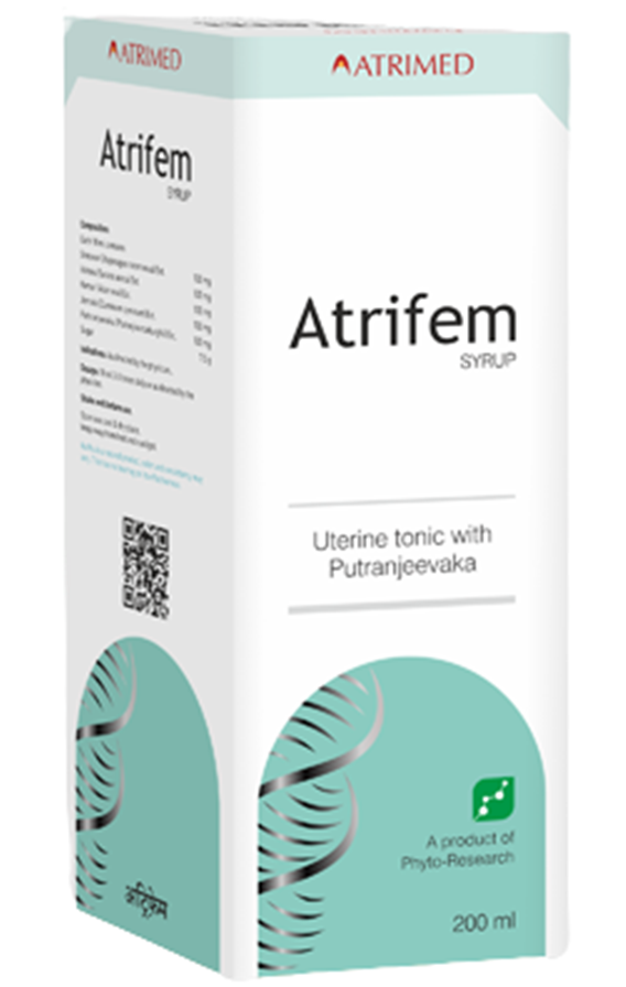 Atrimed Ayurvedic Atrifem Syrup Mytrendzcart