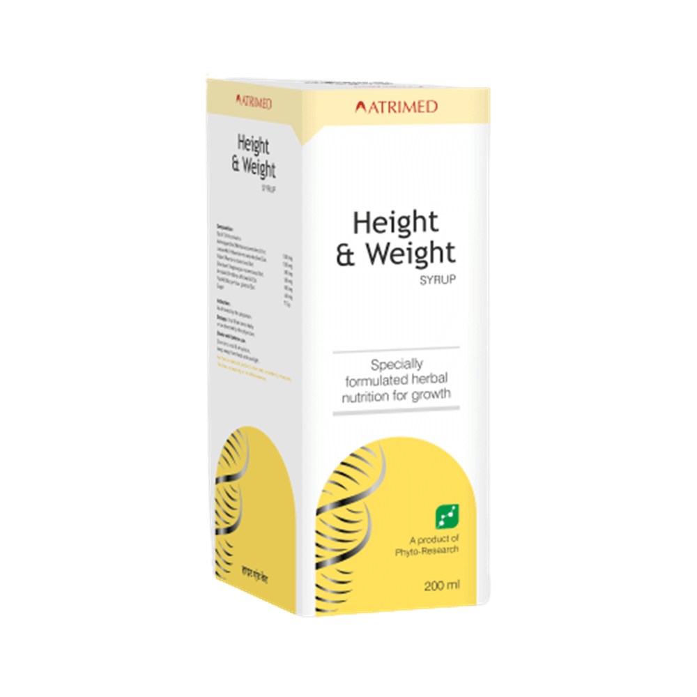 Atrimed Ayurvedic Height & Weight Syrup Mytrendzcart