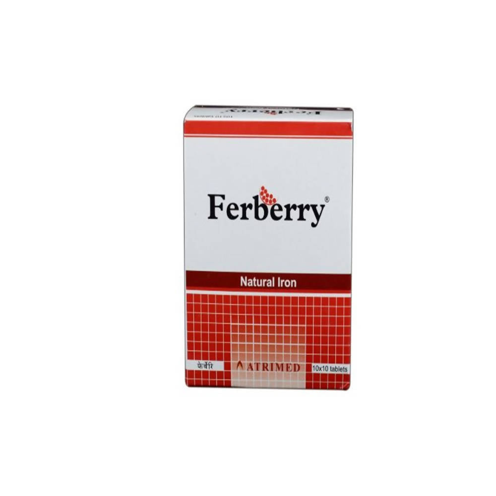 Atrimed Ayurvedic Ferberry Tablets Mytrendzcart