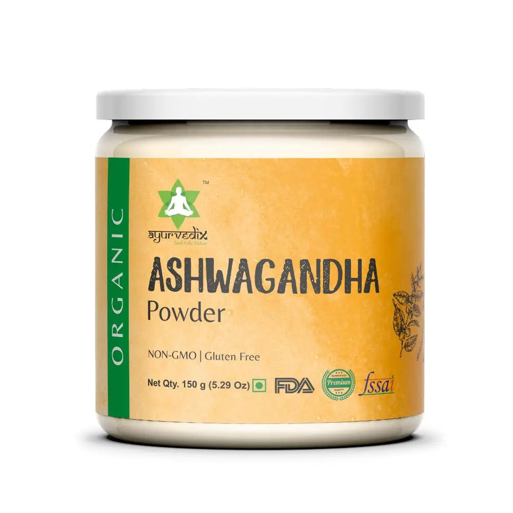 Ayurvedix Organic Ashwagandha Powder - Mytrendzcart