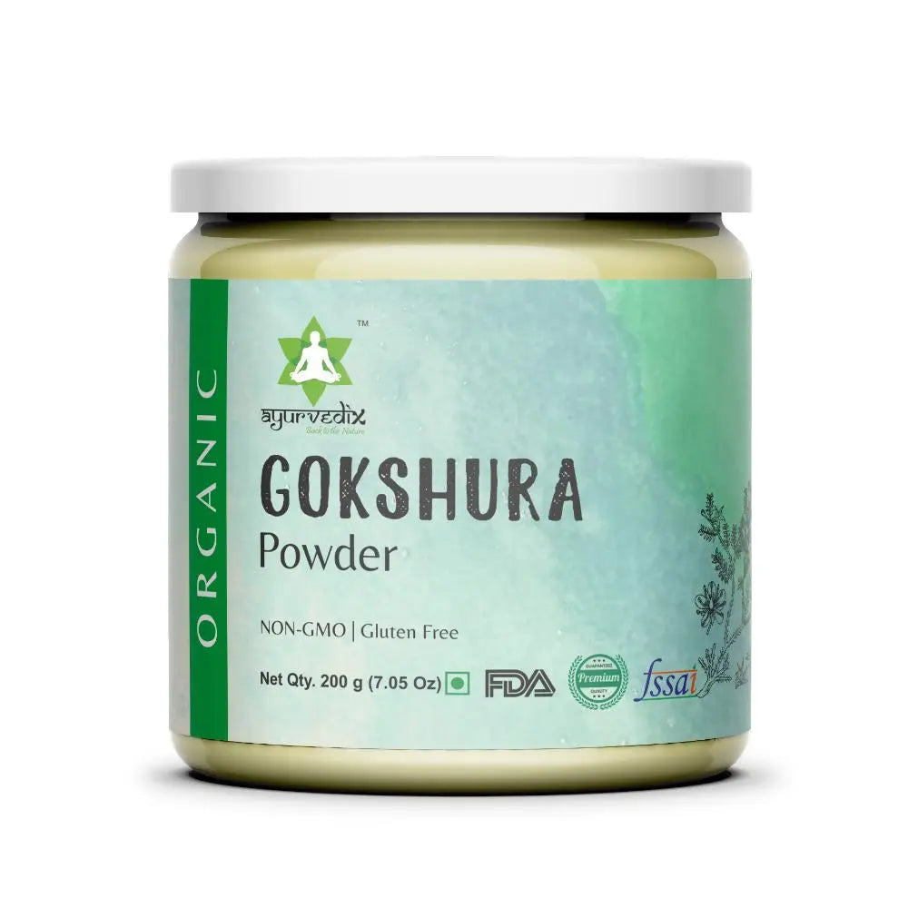 Ayurvedix Organic Gokshura Powder - Mytrendzcart