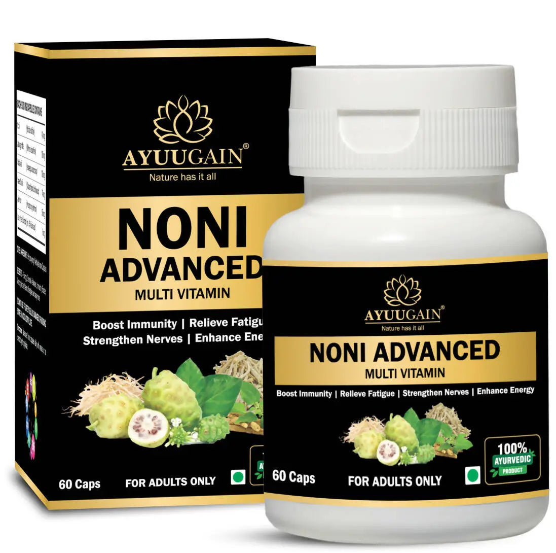 Ayuugain Noni Advanced Multivitamin Capsules - Mytrendzcart