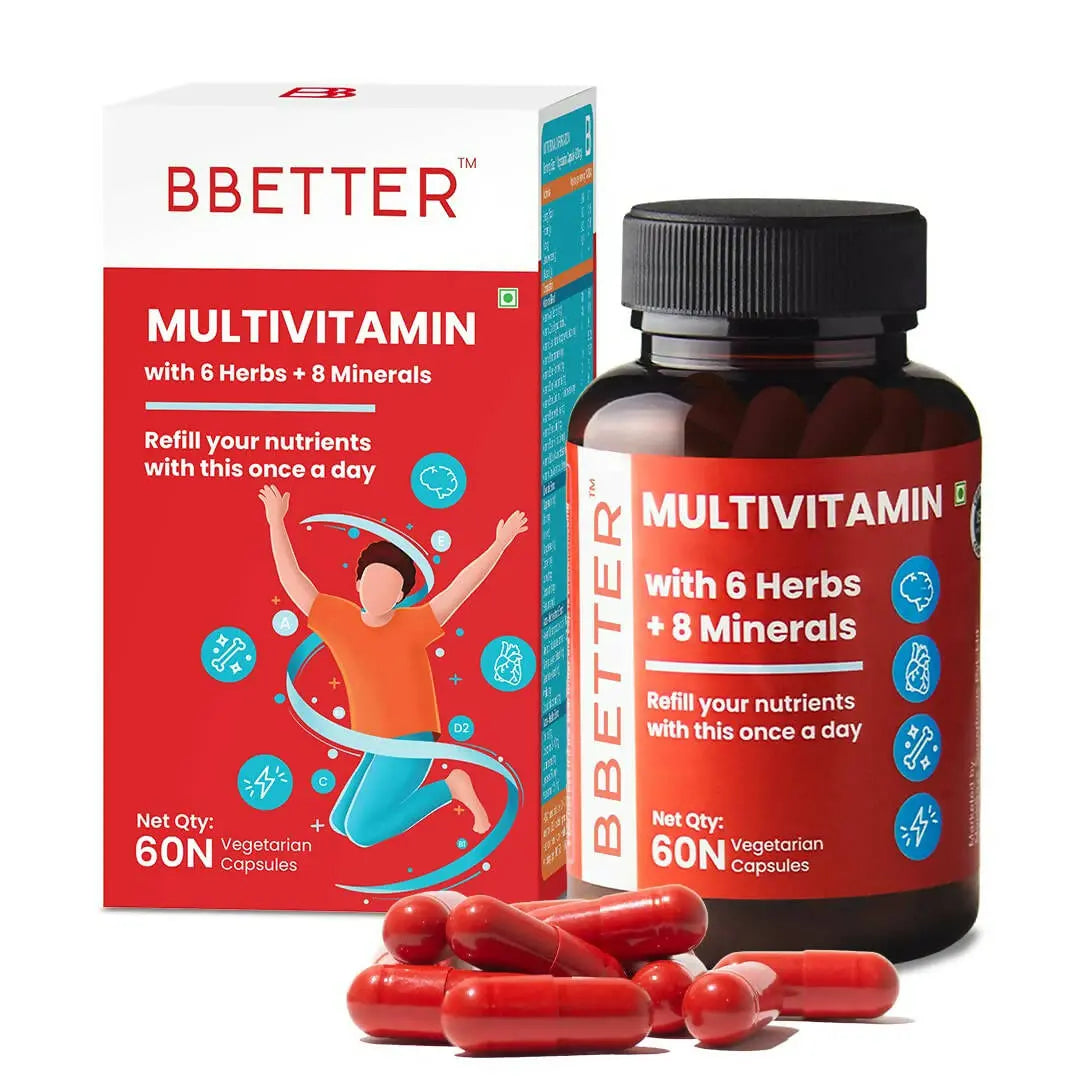 BBETTER Multivitamin Capsules for Men & Women - Mytrendzcart