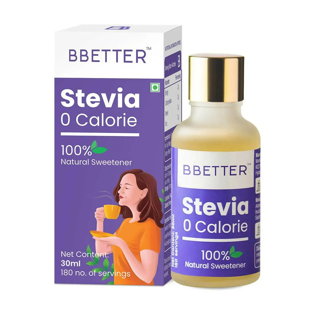 BBETTER Stevia Zero Calorie Drops Natural Sweetener - Mytrendzcart