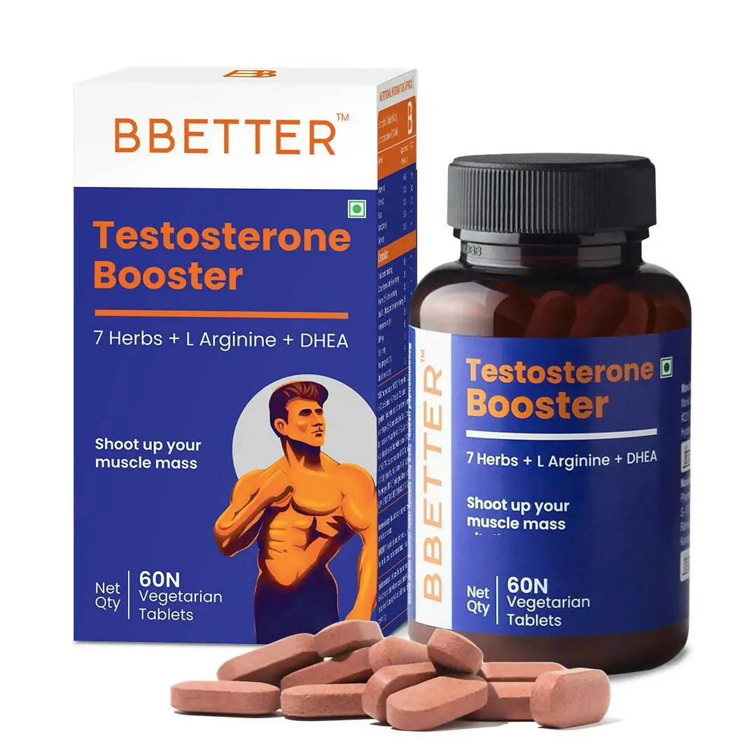 BBETTER Testosterone Booster Tablets for Men - Mytrendzcart