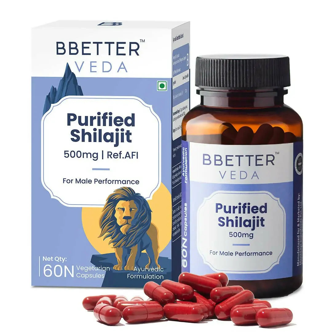 BBETTER Veda Purified Sj Capsules for Men - Mytrendzcart