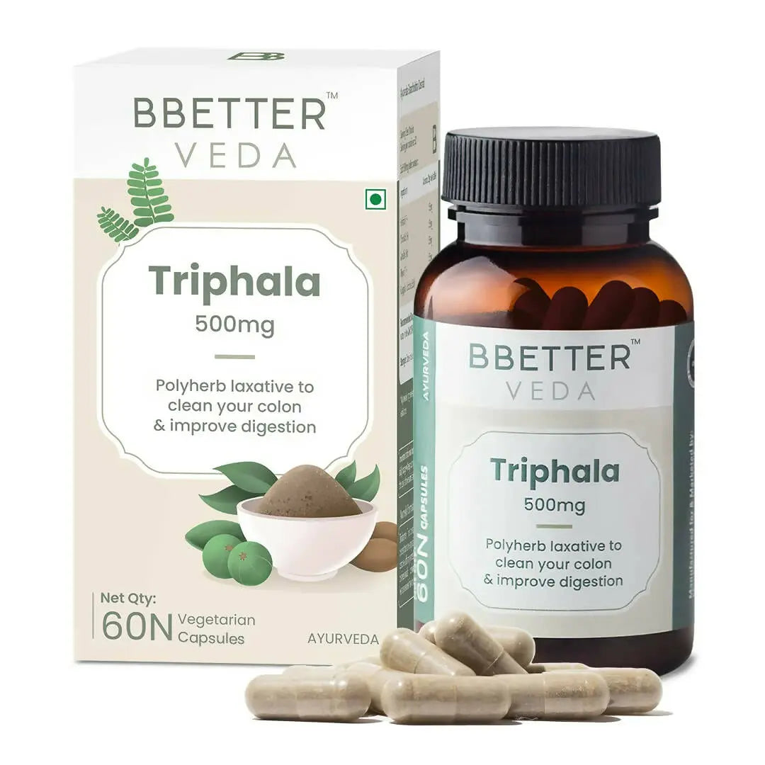 BBETTER Veda Triphala Capsules - Mytrendzcart