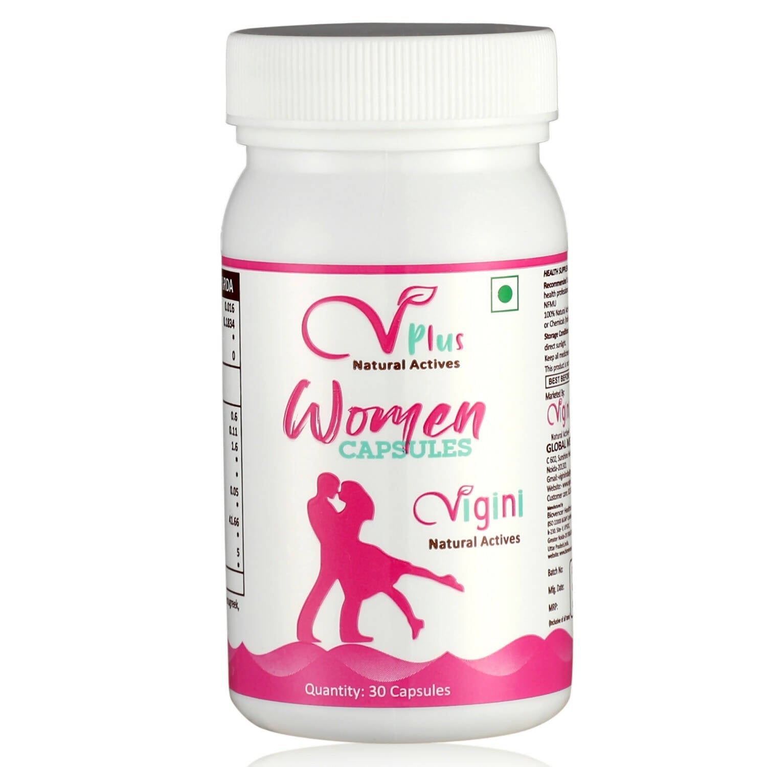 Vigini Natural Actives Performance Women Capsules - Mytrendzcart