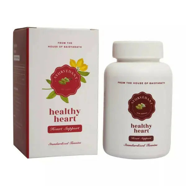 Baidyanath Jhansi Ayurvedant Healthy Heart Capsules - Mytrendzcart