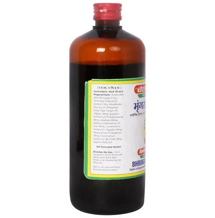 Baidyanath Jhansi Bhringrajasava -450 ml - Mytrendzcart