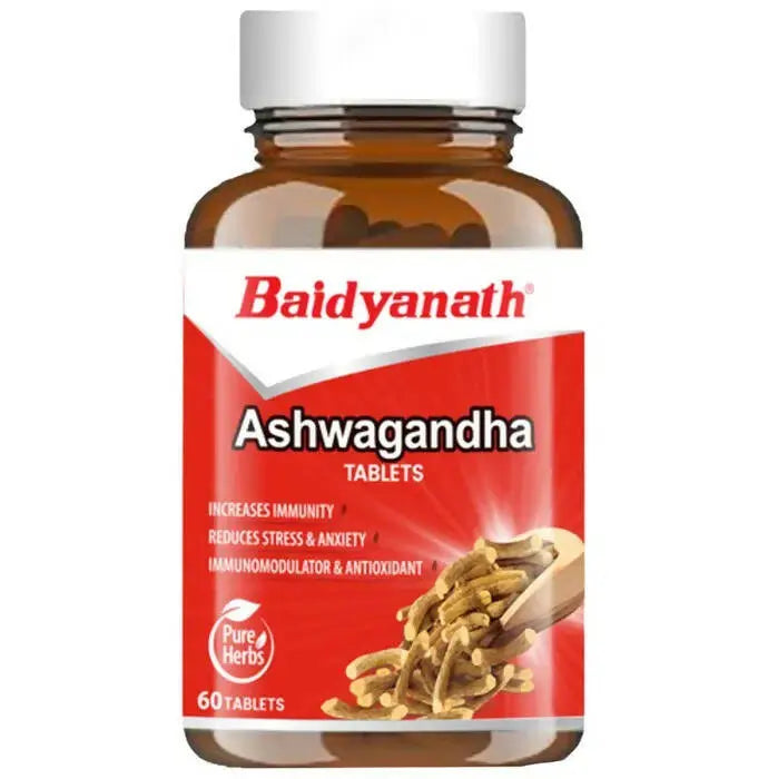 Baidyanath Kolkata Ashwagandha Tablets - Mytrendzcart