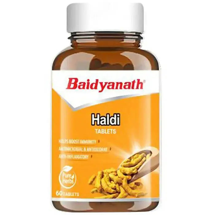 Baidyanath Kolkata Haldi Tablets - Mytrendzcart